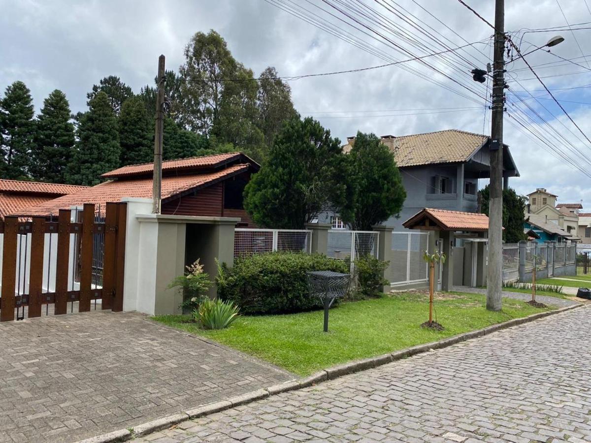Chale Morada Da Serra Canela Esterno foto